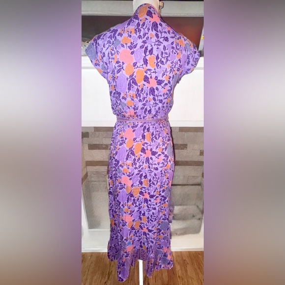 SEA LUSTRE HAVANA MAXI WRAP DRESS size small. VVGUC - Picture 2 of 11